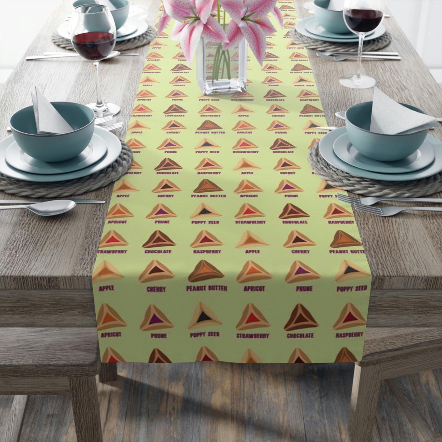 Purim Table Runner