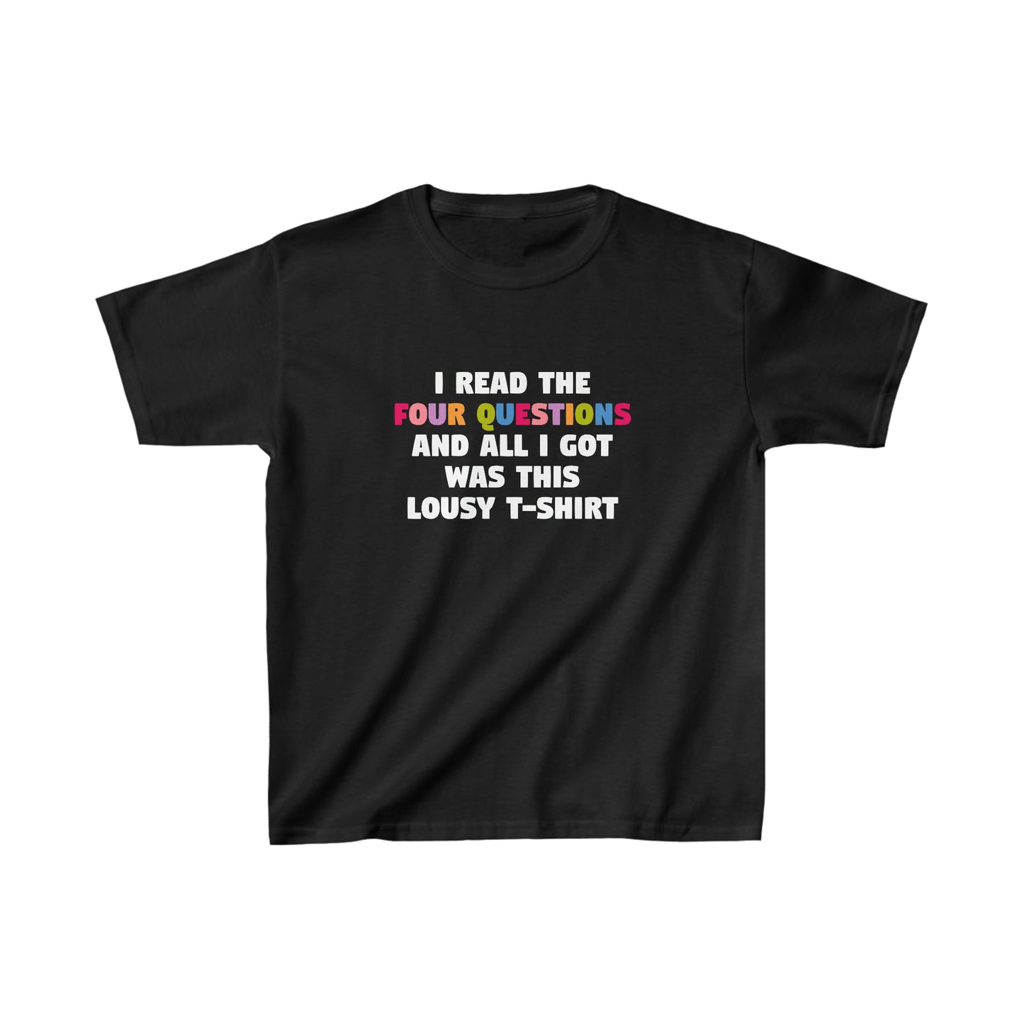 The Four Questions Kids T-Shirt