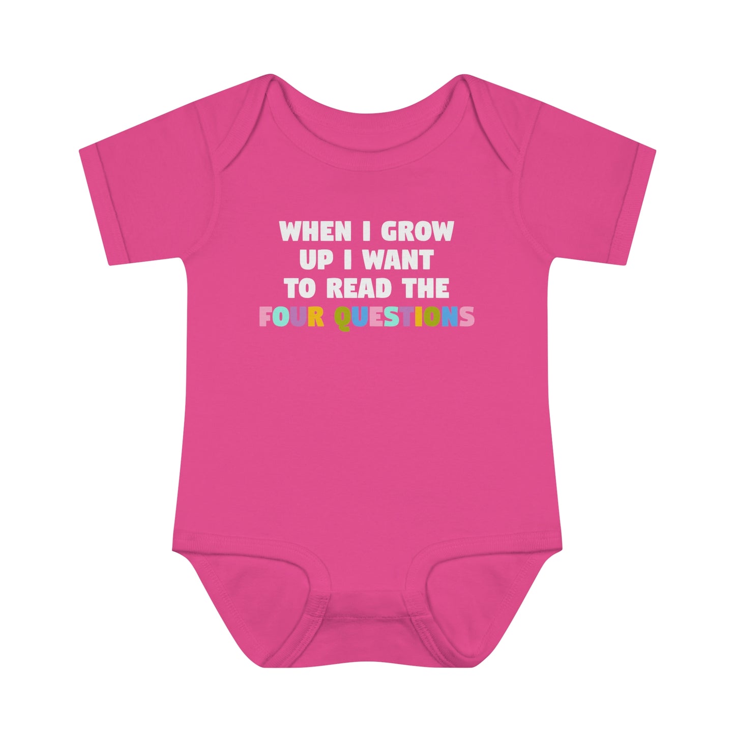 The Four Questions Onesie