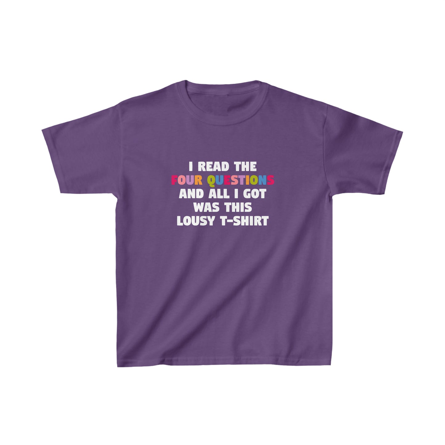 The Four Questions Kids T-Shirt