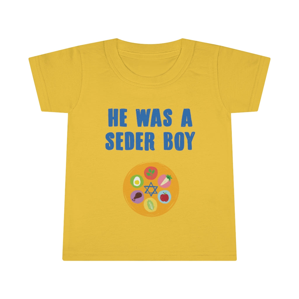 Toddler Seder Boy Tee