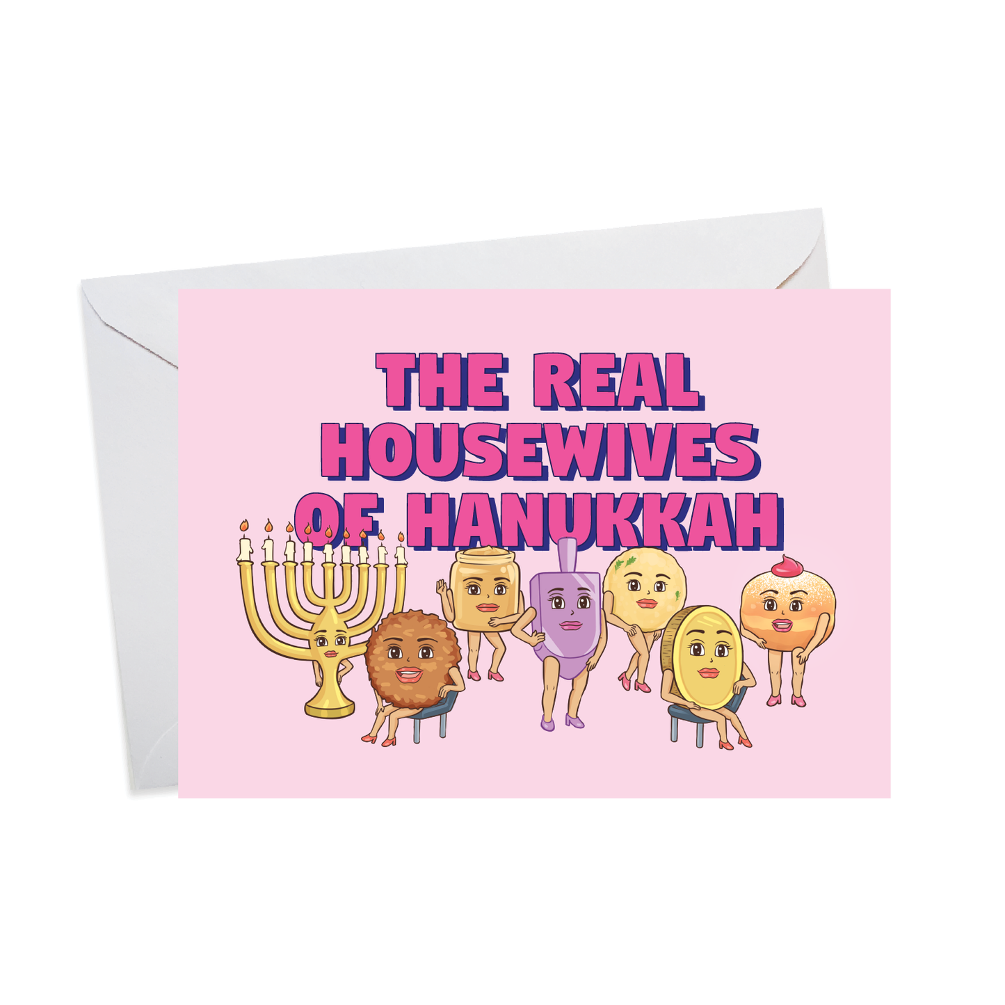 Housewives Of Hanukkah - 4 Card Gift Set