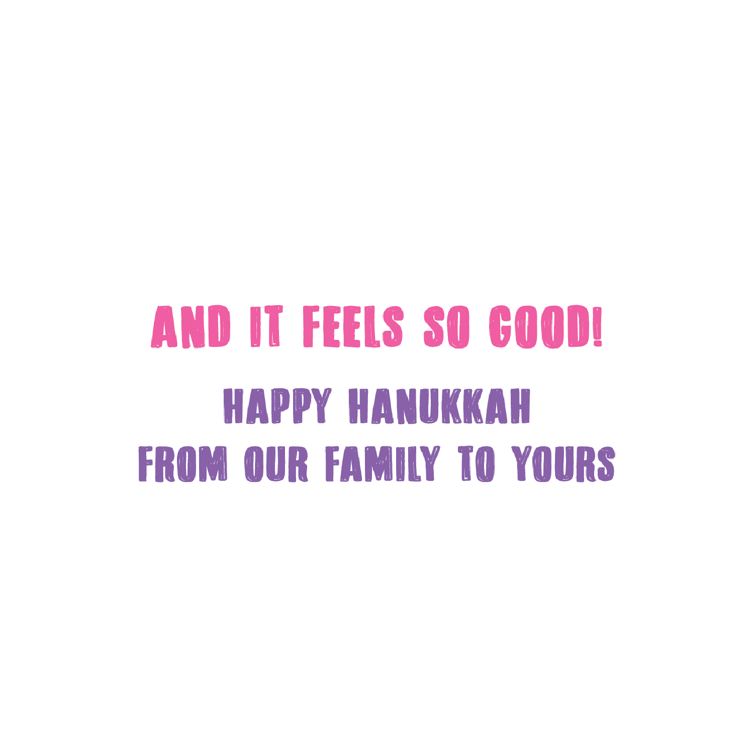 Reunited Hanukkah Card -  Cute Hanukkah Card by Menschions
